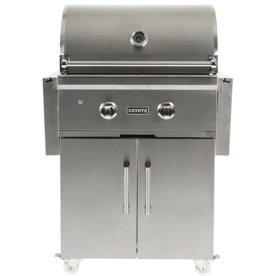 Coyote 28-inch on Cart Burner Freestanding LP Gas Grill C1C28LP-FS Grills C1C28LP-FS Flame Authority