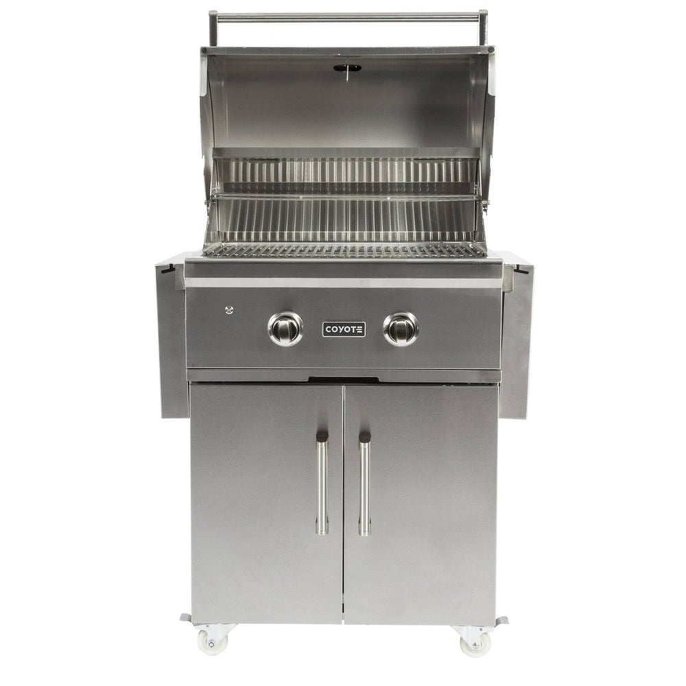 Coyote 28-inch on Cart Burner Freestanding LP Gas Grill C1C28LP-FS Grills C1C28LP-FS Flame Authority