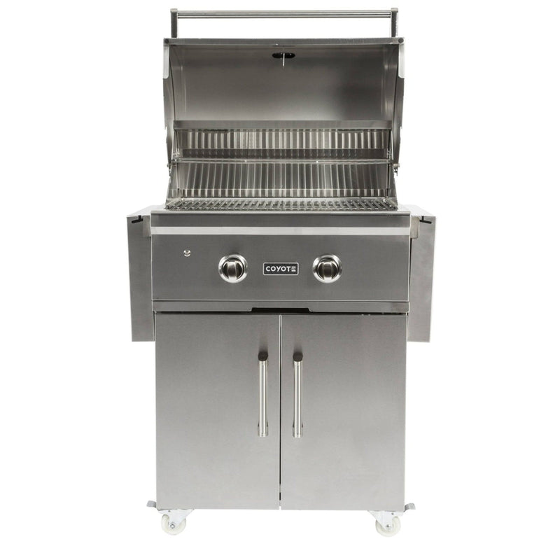 Coyote 28-inch on Cart Burner Freestanding N Gas Grill C1C28NG-FS Grills C1C28NG-FS Flame Authority