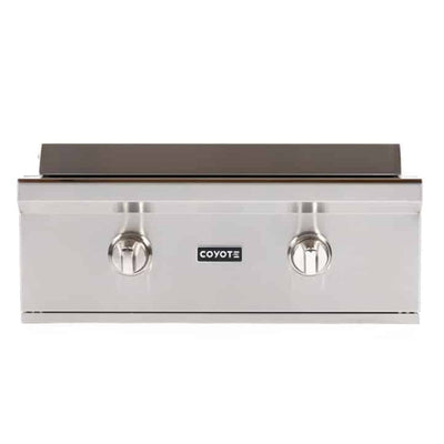 Coyote 30-inch Built-in Flat Top Natural Gas Grill C1FTG30NG Grills C1FTG30NG Flame Authority