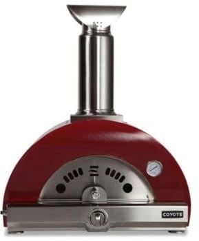 Coyote 30-inch Hybrid Multi-Fuel Pizza Oven LP in Red C1PZ30HRLP Pizza Ovens C1PZ30HRLP Flame Authority