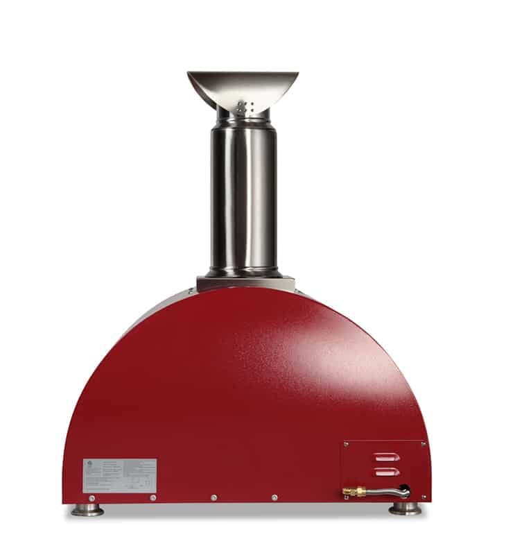 Coyote 30-inch Hybrid Multi-Fuel Pizza Oven LP in Red C1PZ30HRLP Pizza Ovens C1PZ30HRLP Flame Authority