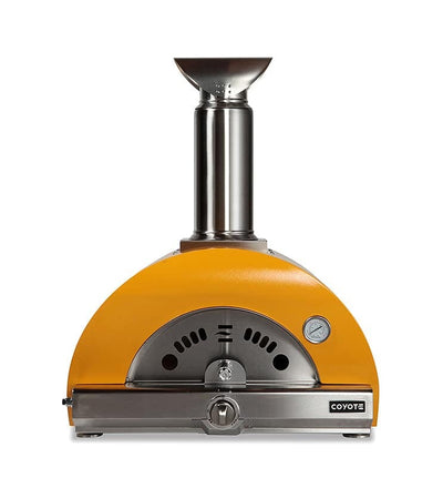 Coyote 30-inch Hybrid Multi-Fuel Pizza Oven LP in Yellow C1PZ30HYLP Pizza Ovens C1PZ30HYLP Flame Authority