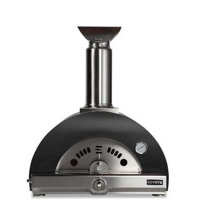 Coyote 30-inch Hybrid Multi-Fuel Pizza Oven NG in Black C1PZ30HMBNG Pizza Ovens C1PZ30HMBNG Flame Authority