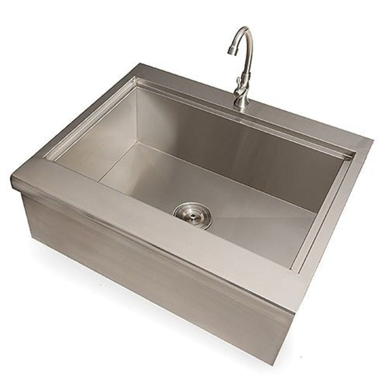 Coyote 30-inch Stainless Steel Farmhouse Sink CFHSINK BBQ Island Components CFHSINK Flame Authority