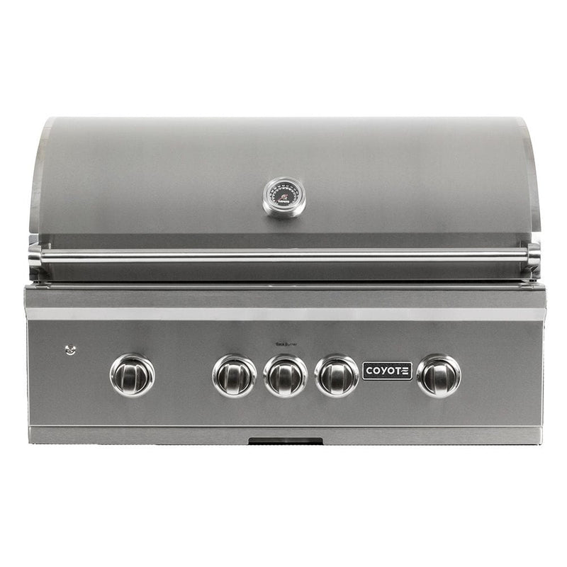 Coyote 36-inch Built-In Natural Gas Grill with I-Burner C1S36NG Grills C1S36NG Flame Authority