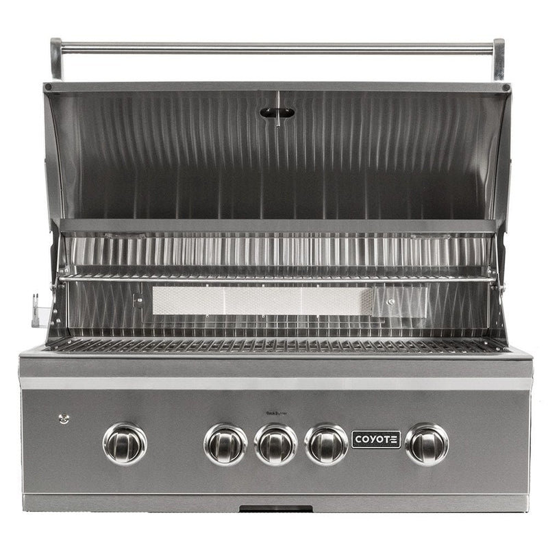 Coyote 36-inch Built-In Natural Gas Grill with I-Burner C1S36NG Grills C1S36NG Flame Authority