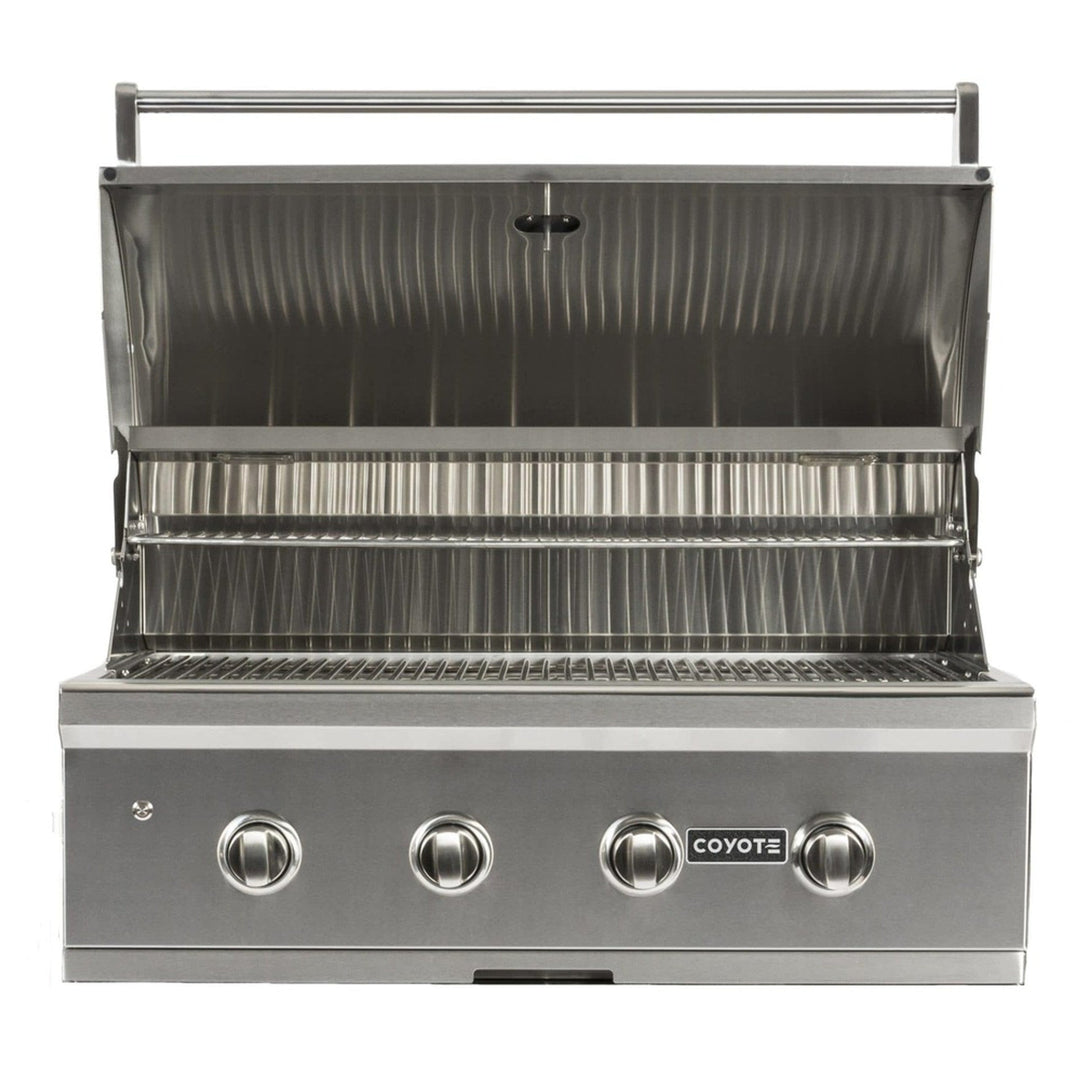 Coyote 36-inch Built-in with Infinity Burners LP Gas Grill C2C36LP Grills C2C36LP Flame Authority