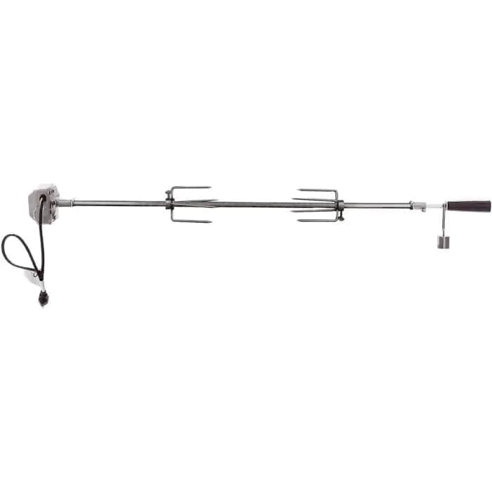 Coyote 36-inch Stainless Steel Rotisserie Kit for Gas Grill CROT36 Grill Accessories CROT36 Flame Authority