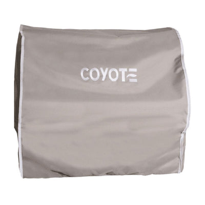 Coyote 36-inch Vinyl Light Gray Cover for Pellet Grills CCVR36P-BIG Grill Accessories CCVR36P-BIG Flame Authority