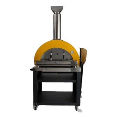 Coyote 40-inch Wood Fired Stainless Steel Pizza Oven Cart C1PZCART Pizza Oven Accessories C1PZCART Flame Authority