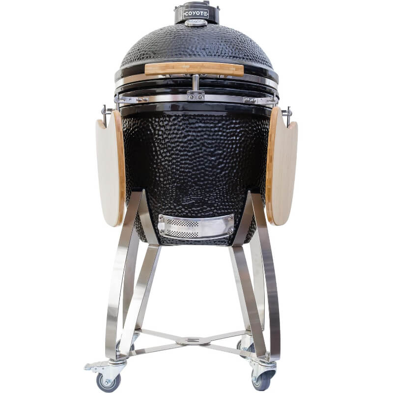 Coyote Asado Ceramic Freestanding Smoker Grill C1CHCS-FS Grills C1CHCS-FS Flame Authority