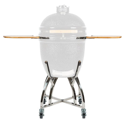 Coyote Asado Smoker Stand with Side Shelves C1CHCS-CT Grill Accessories C1CHCS-CT Flame Authority