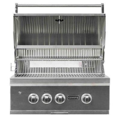 Coyote S-Series 30-inch Built-In Rapid Sear LP Gas Grill C2SL30LP Grills C2SL30LP Flame Authority