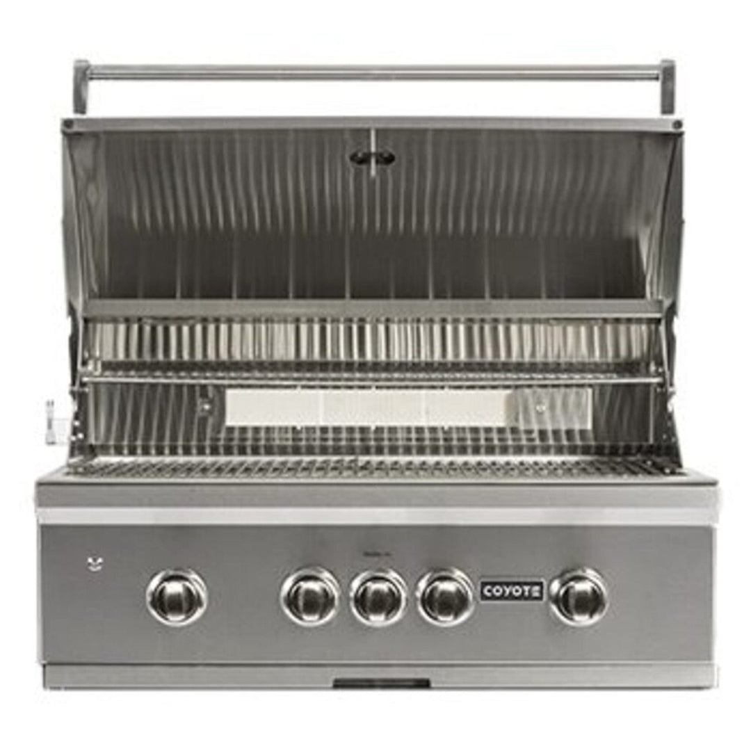 Coyote S-Series 36-inch Built-In Natural Gas Grill C2SL36NG Grills C2SL36NG Flame Authority