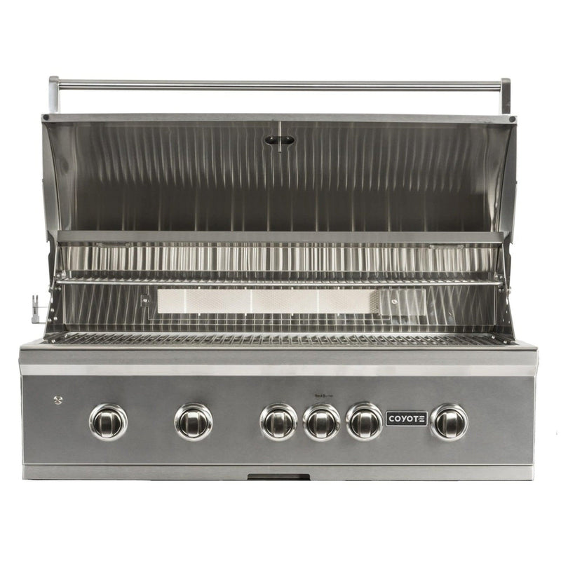 Coyote S-Series 42-inch Rapid Sear Built-In LP Gas Grill C2SL42LP Grills C2SL42LP Flame Authority