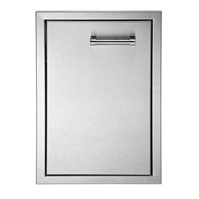 Delta Heat 18-Inch Left Hinged Stainless Steel Single Access Door - Vertical - DHAD18L-C Flame Authority