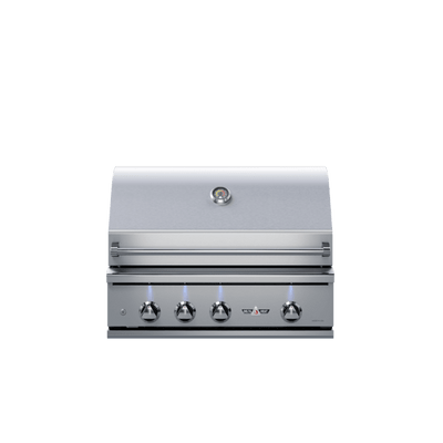 Delta Heat 32-Inch Built-In Gas Grill with Rotisserie and Sear Zone DHBQ32RS-D Flame Authority