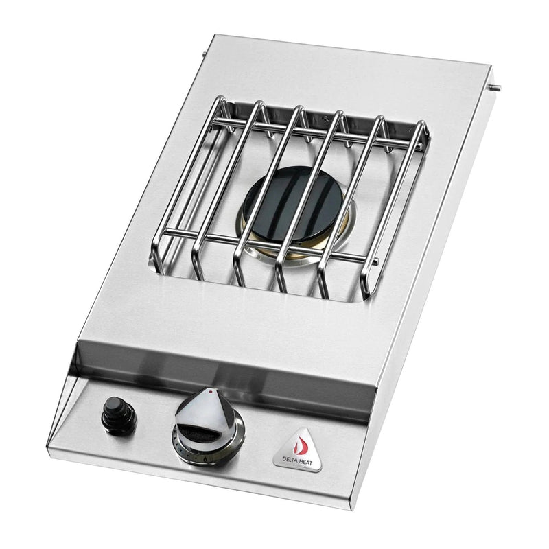 Delta Heat Drop-In Gas Single Side Burner Flame Authority