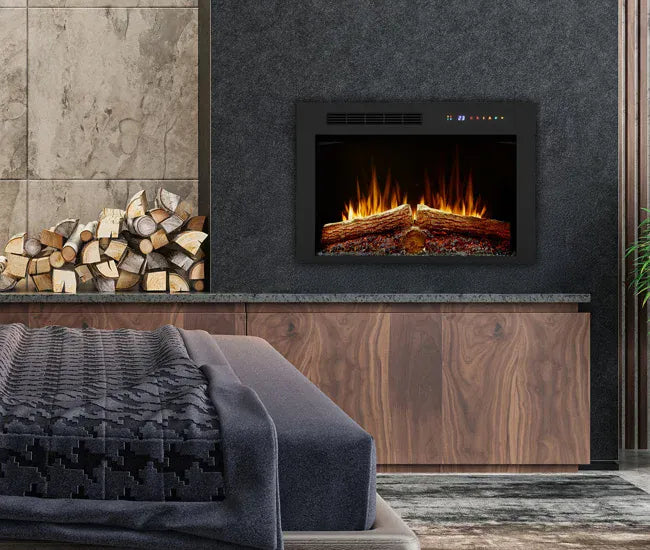 Dimplex 26-Inch Vital Spark Built-In Electric Firebox SPK26 Fireplaces SPK26 Flame Authority