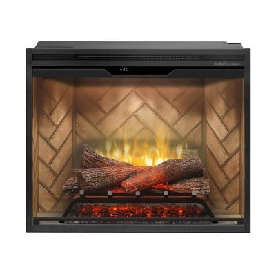 Dimplex 30-inch Revillusion Built-in Electric Herringbone Firebox RBF30-FG Fireplaces RBF30-FG Flame Authority