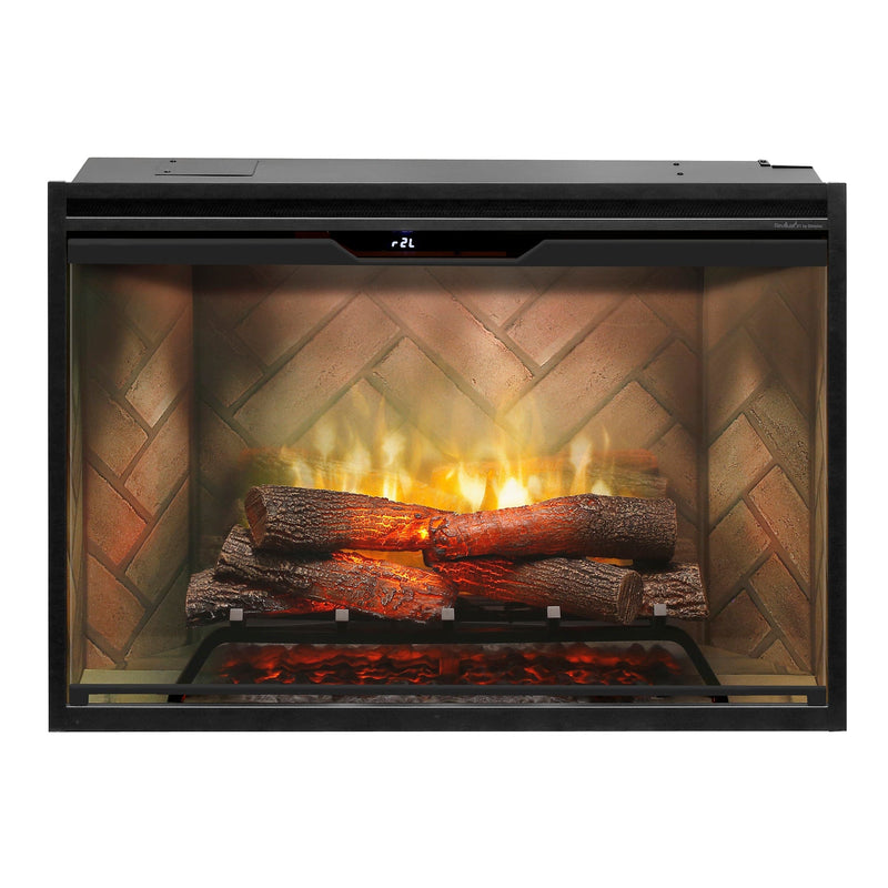 Dimplex 36-inch Revillusion Built-In Firebox with Front Glass and Plug Kit RBF36-FG Fireplaces RBF36-FG Flame Authority