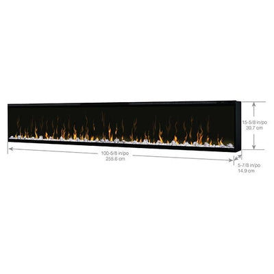 Dimplex IgniteXL 100" Linear Electric Fireplace XLF100