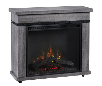 Dimplex Morgan Electric Fireplace Mantel, Charcoal Oak C3P23LJ-2085CO