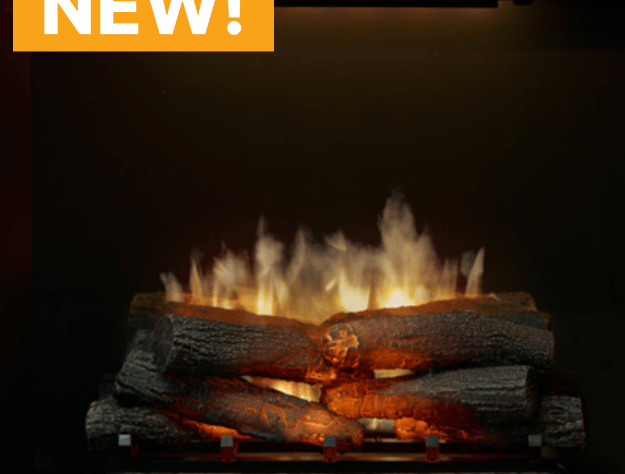 Dimplex Revillusion 24-inch Built-In Firebox REV24 Fireplaces REV24-BL Flame Authority