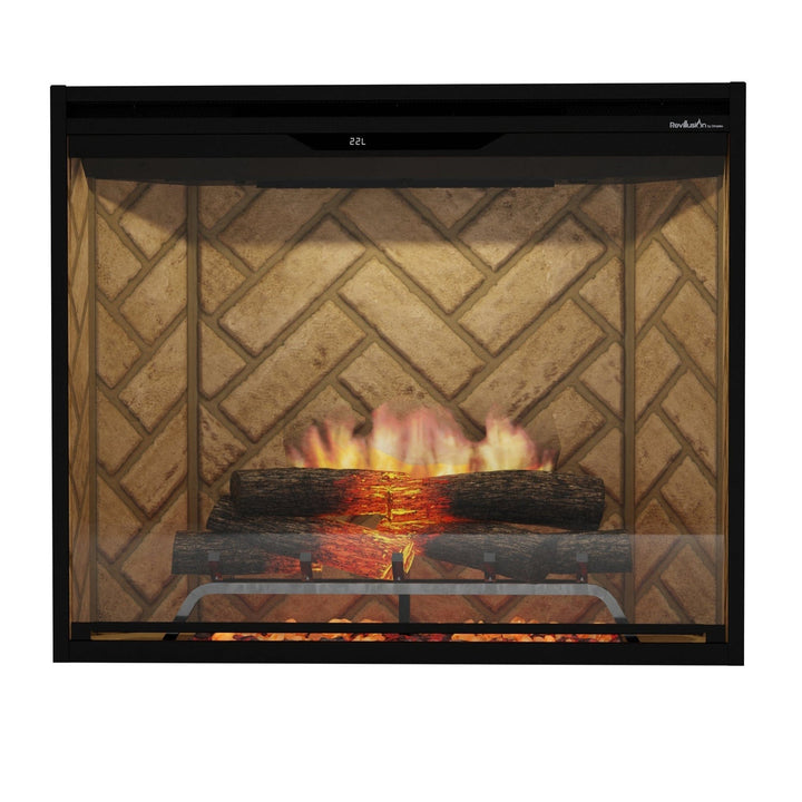 Dimplex Revillusion Portrait 36" Built-In Electric Firebox REV36P Fireplaces REV36P-HB Flame Authority