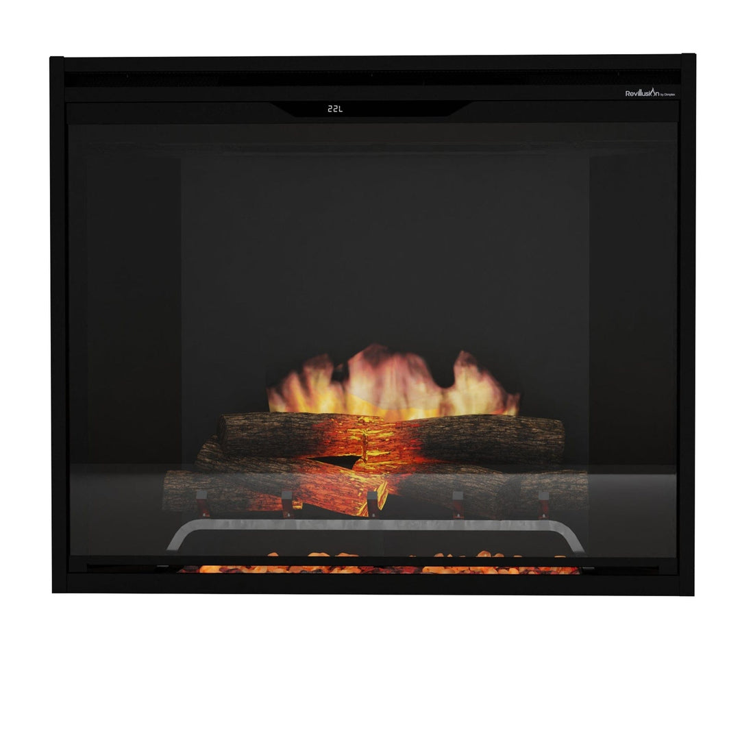 Dimplex Revillusion Portrait 42" Built-In Electric Firebox REV42 Fireplaces REV42-BL Flame Authority