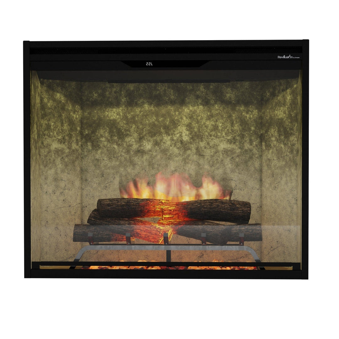 Dimplex Revillusion Portrait 42" Built-In Electric Firebox REV42 Fireplaces REV42-WC Flame Authority