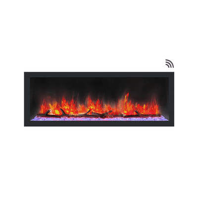 Dynasty Fireplaces Cascade 52" Smart Linear Electric Fireplace DY-BTX52