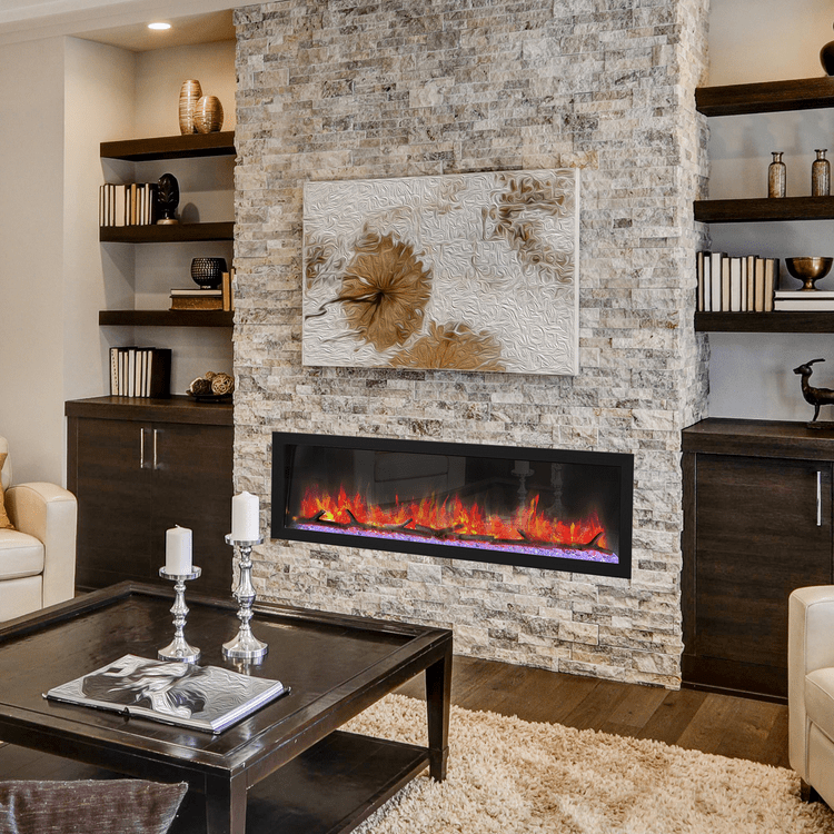 Dynasty Cascade Electric Fireplace - Thumbnail 3