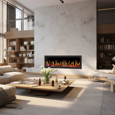 Dynasty Fireplaces Tempo 100" Virtual Electric Fireplace DY-FVX100 Fireplaces DY-FVX100 Flame Authority