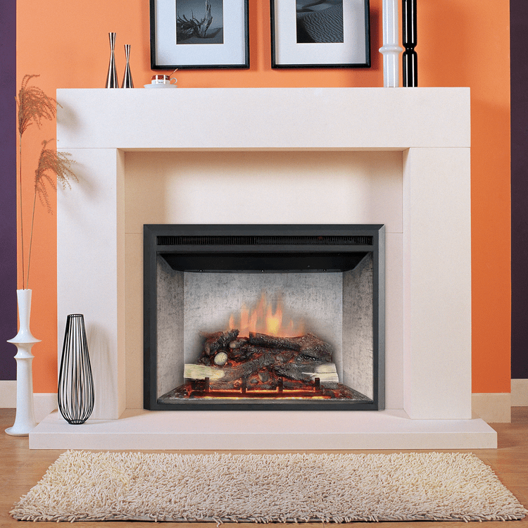 Dysnasty Fireplaces 32" Presto Series 2 Electric Fireplace Insert DY-FI32D Fireplaces DY-FI32D Flame Authority