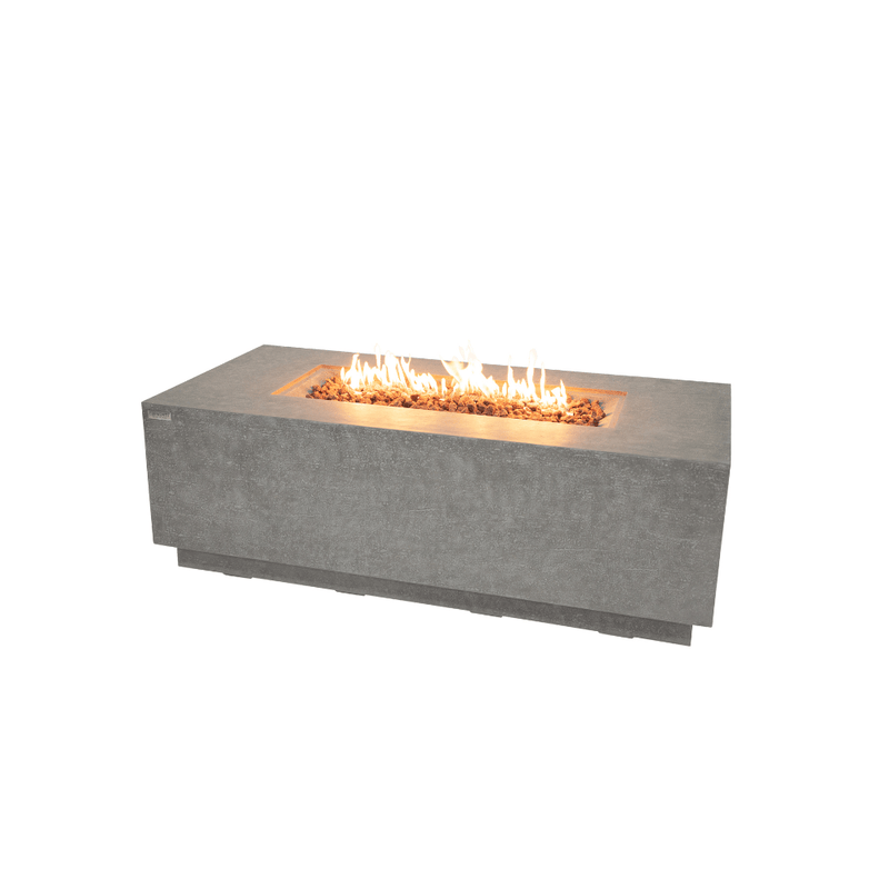 Elementi Andes Fire Table With Propane Tank Holder Flame Authority