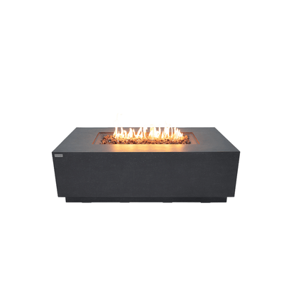 Elementi Andes Fire Table With Propane Tank Holder Flame Authority