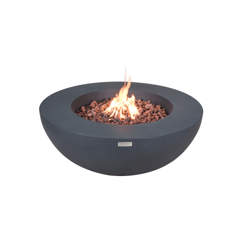 Elementi Lunar Bowl Fire Table Flame Authority