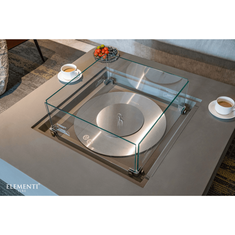 Elementi Perth Ethanol Fire Table Flame Authority