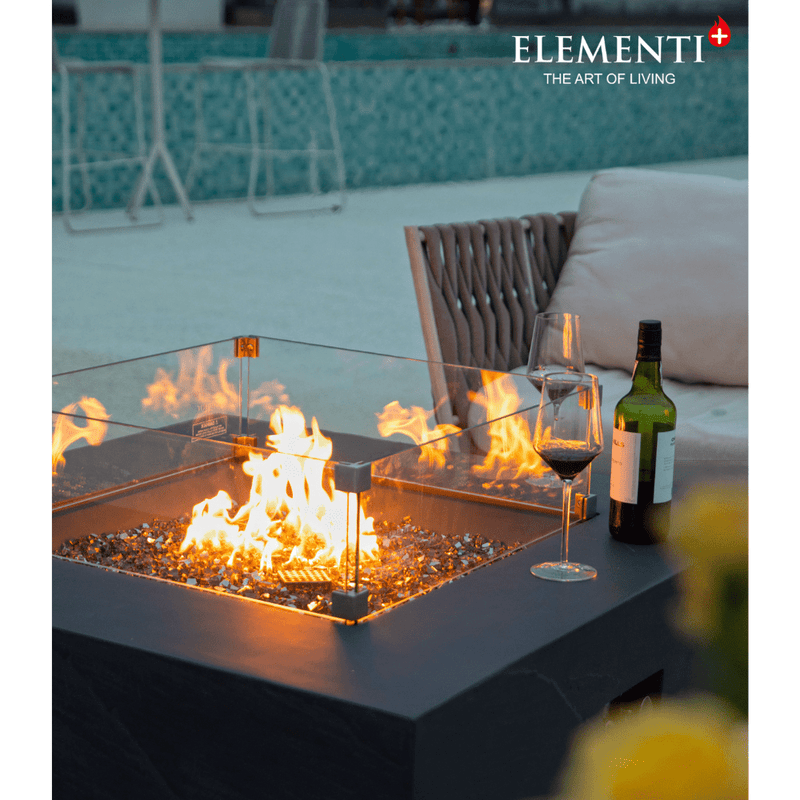 Elementi Plus Square Wind Screen OFG411/413/ 416/419-WS Flame Authority