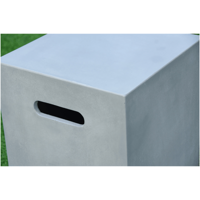 Elementi Square Tank Cover 20.0'' Flame Authority