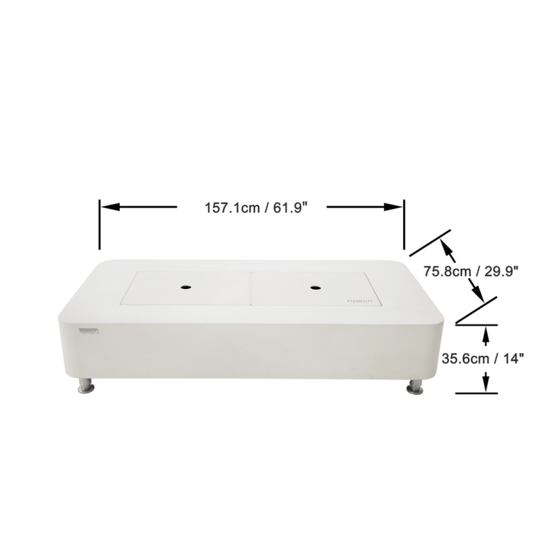 Elementi Sydney Ethanol Fire Table Flame Authority