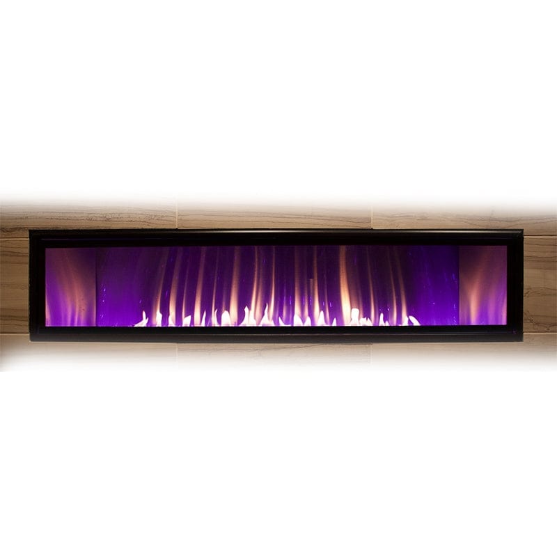 Empire White Mountain Hearth 72" Boulevard Vent-Free Linear Gas Fireplace VFLB72FP90 Flame Authority