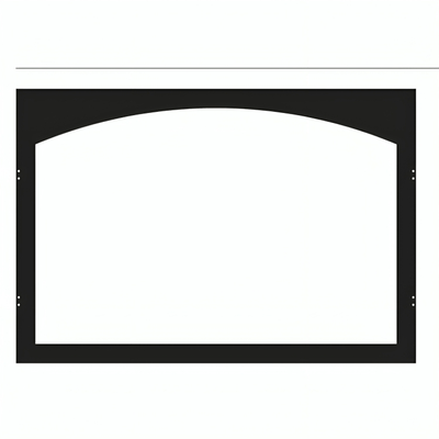 Empire White Mountain Hearth Breckenridge Select 32-inch Black, Arch Door Frame VBY32GBL