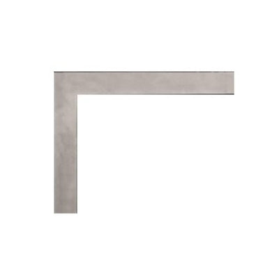 Empire White Mountain Hearth McKinley 60-inch Beveled Frame, 1.5-inch Brushed Nickel DF602TLBNB