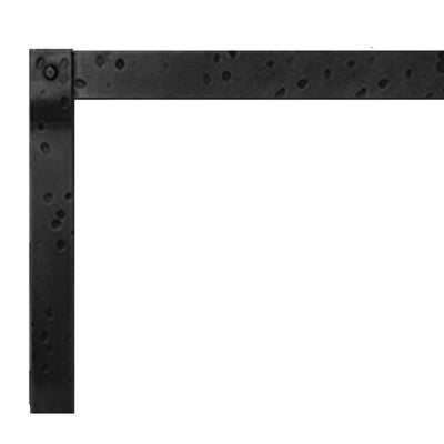 Empire White Mountain Hearth McKinley 60-inch Decorative Forged Front-Black DFF60TLBL