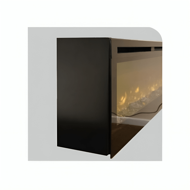 Empire White Mountain Hearth Nexfire Linear Electric Fireplace 50-inch Black Surround EBL50TK