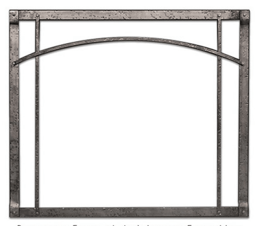 Empire White Mountain Hearth Rushmore 40-inch Forged Iron Inset