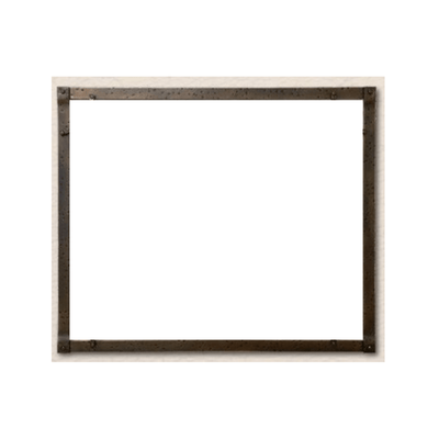 Empire White Mountain Hearth Tahoe Clean-Face Luxury 36-inch Rectangle, 1.5-inch Oil-Rubbed Bronze Decorative Front DF362XBZT